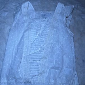 Lucky Brand White Lace Top